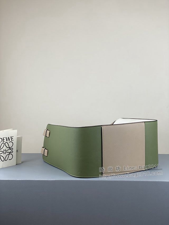 LOEWE包包 羅意威小號hammock拼接手挽肩背斜挎包包  tcl1287